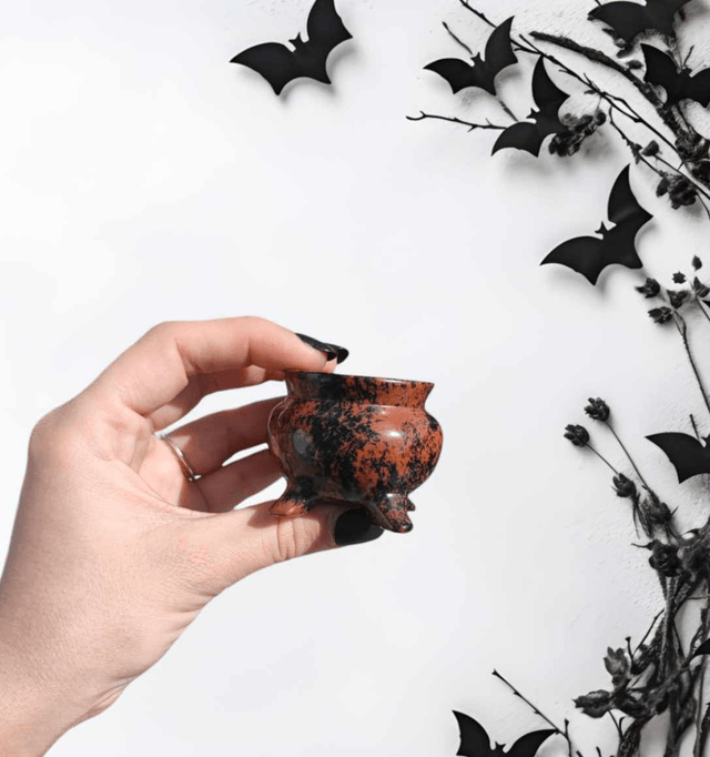 Chaudron Obsidienne acajou