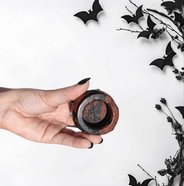 Chaudron Obsidienne acajou