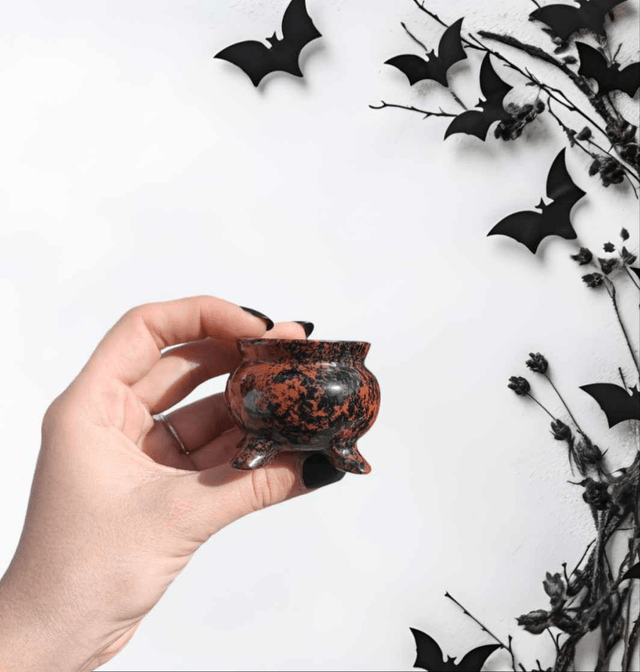 Chaudron Obsidienne acajou