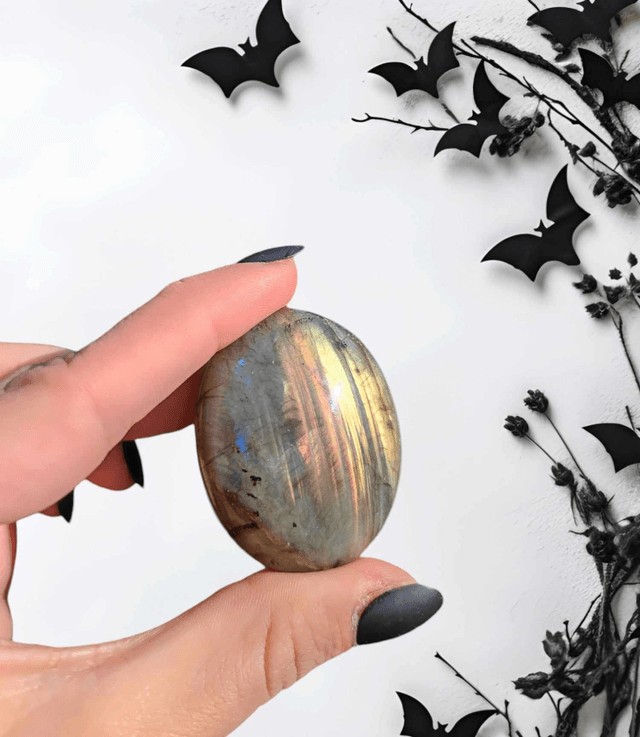 Galet Labradorite jaune