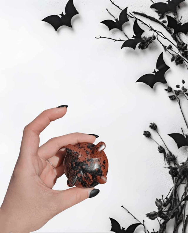 Chaudron Obsidienne acajou