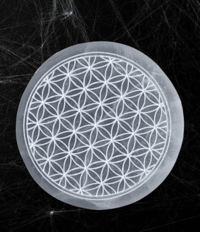 Plaque Fleur de vie